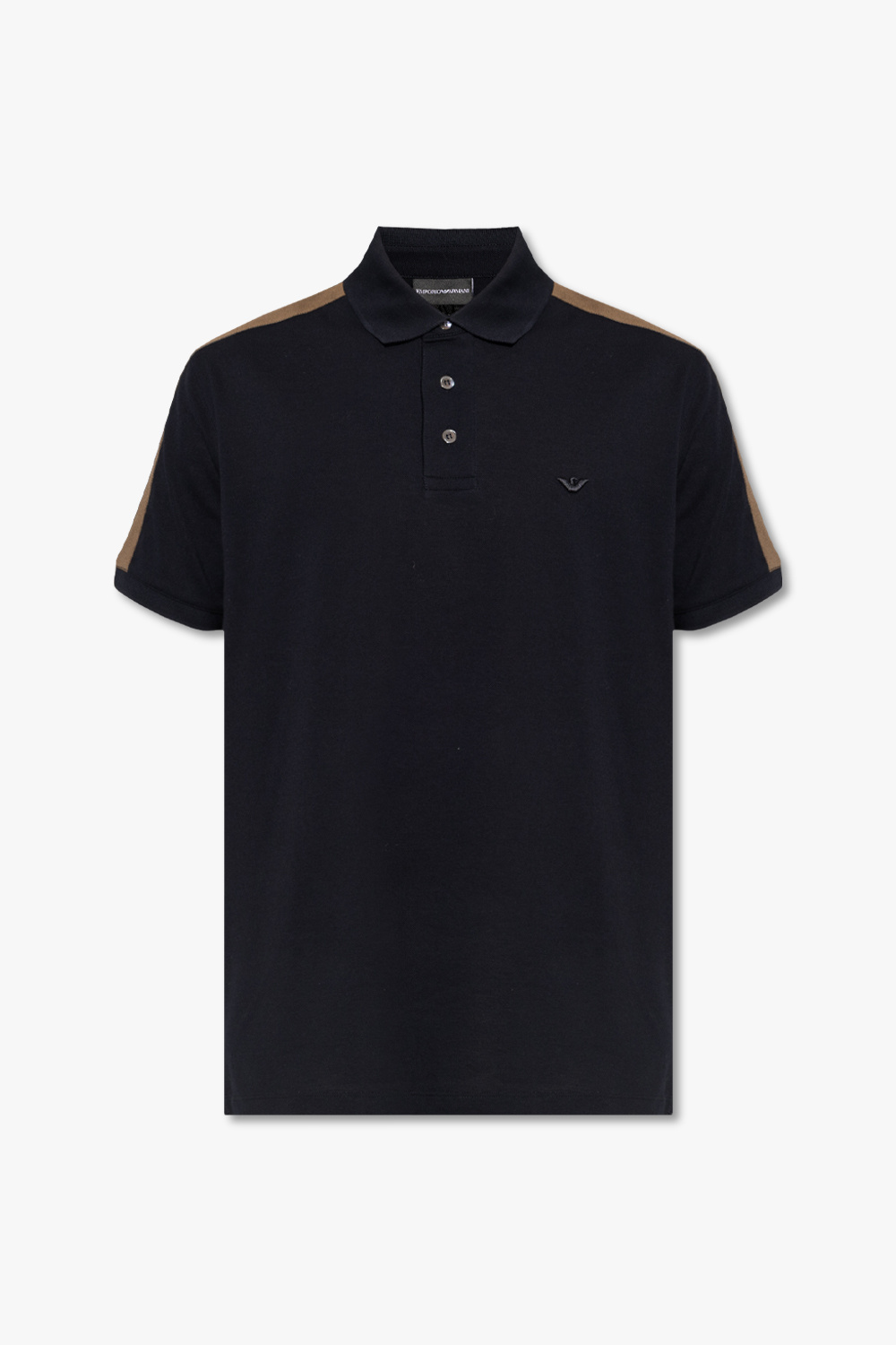 Navy blue Camisa Polo Slim Lisa Azul Emporio Armani BOSS